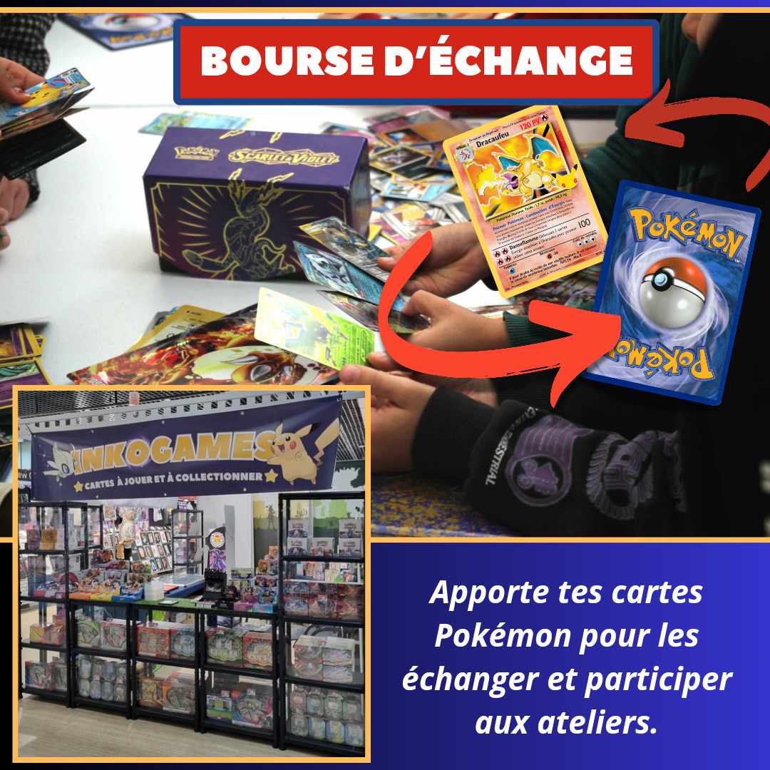 Échanger vos cartes Pokemons !